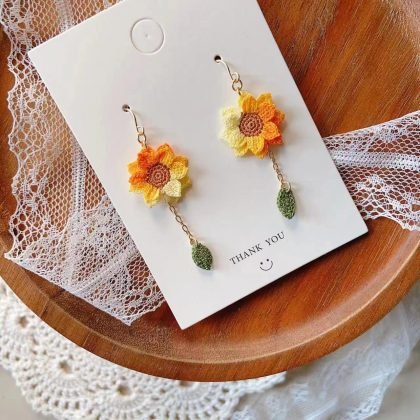 Sunflower Earrings