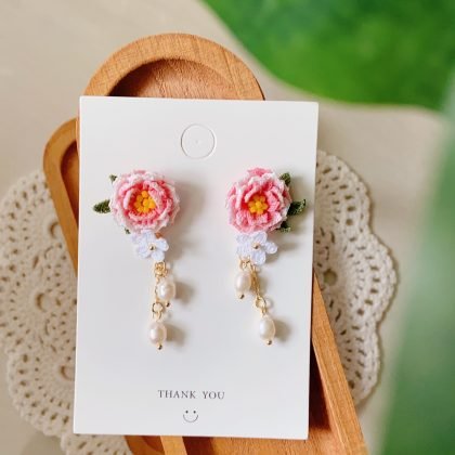 Peony Blossom Earrings