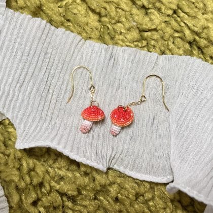 Mushroom Earrings
