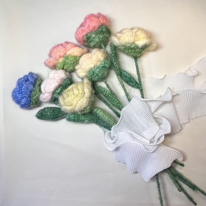 Crochet rose Bouquet (Single Flower)