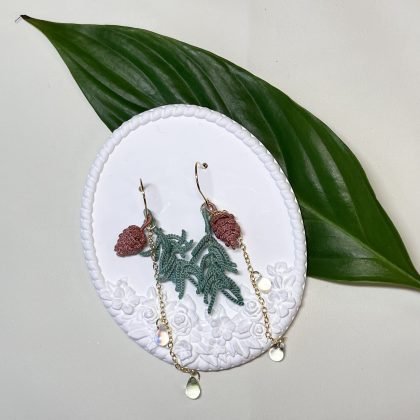 Pine Cone Earrings
