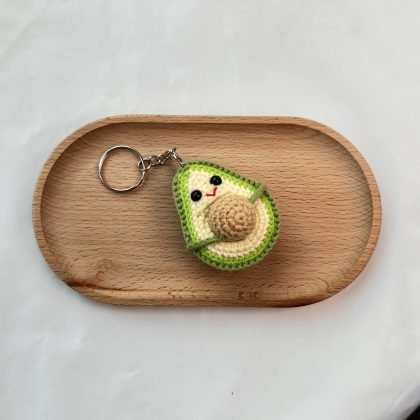 Avocado Keychain