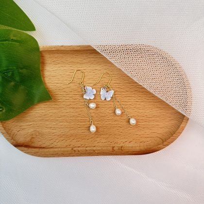 Butterfly Earrings(Blue)