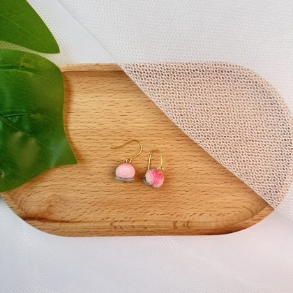 Peach Earrings