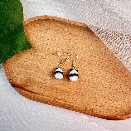 Panda Earrings
