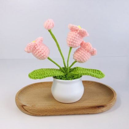 Bell Flowers(Pink) Pot
