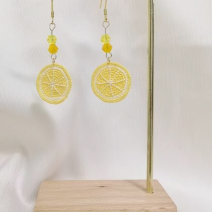 Lemon Slice Earrings